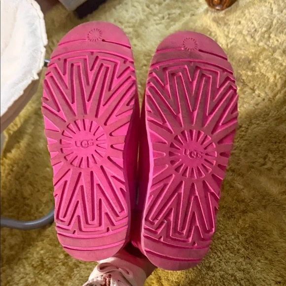 UGG Bright Pink Boots Womens 8 - Picture 6 of 8